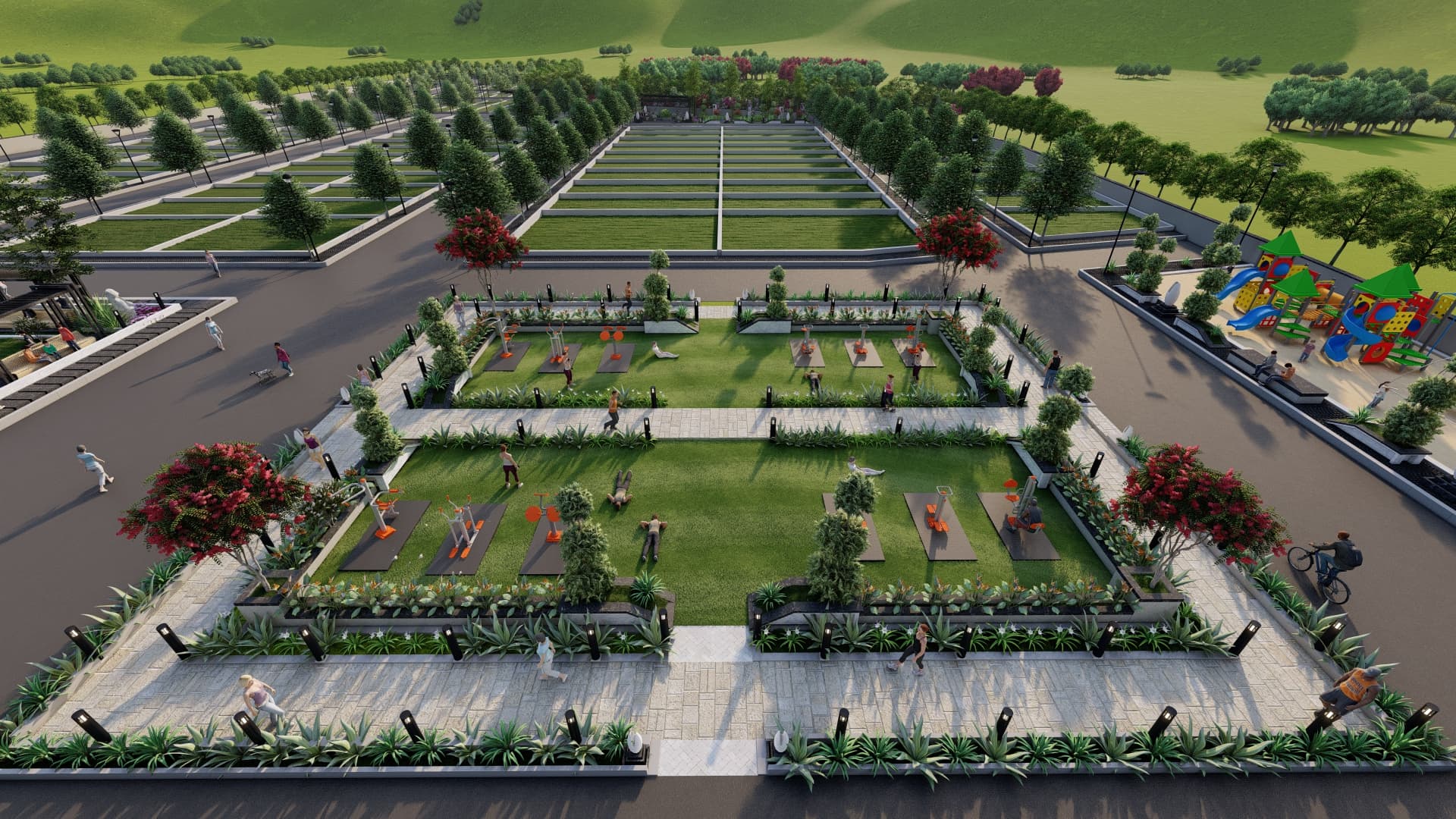 Alpine Homes - Modern residential community with world-class amenities and green spaces in Bihadia, Indore, Indore Real Estate