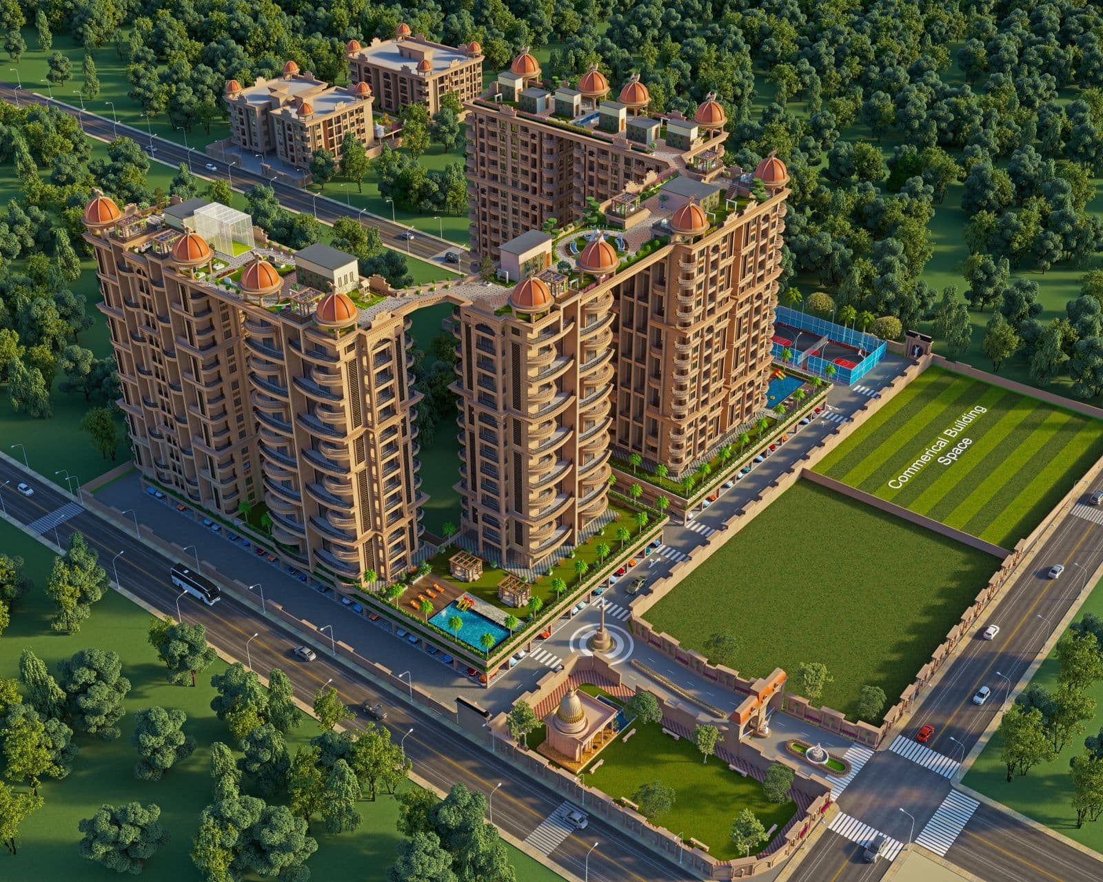 Cliffton Palladium - Premium high-rise residences with luxury architecture and amenities in Scheme No. 140, Behind Agarwal Public School, Indore, Indore Real Estate