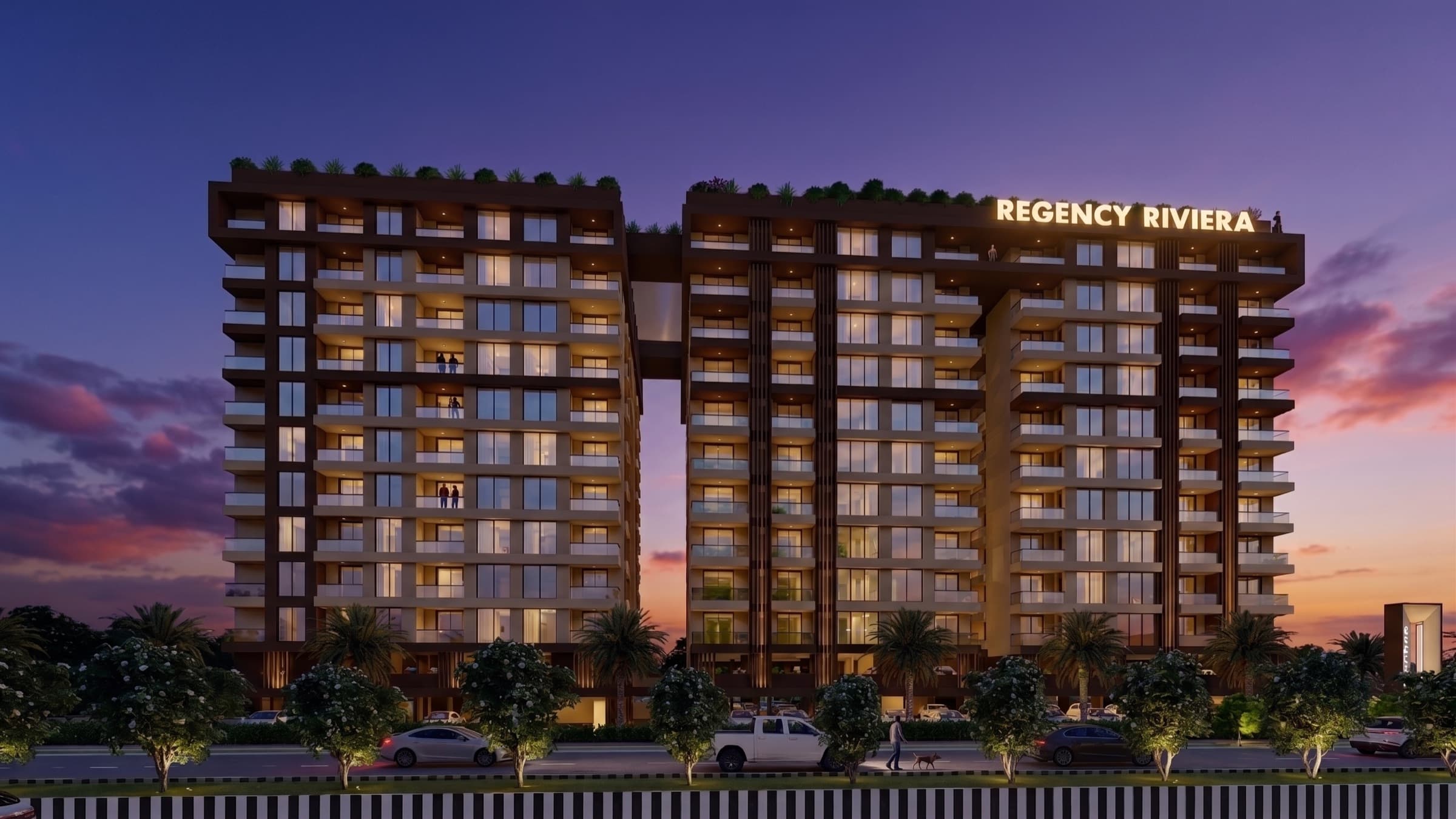 Regency Riviera - Where skyline views meet serene living. Luxury 2&3 BHK residences with world-class amenities in Kabitkhedi, Vijay Nagar, Indore, Indore Real Estate