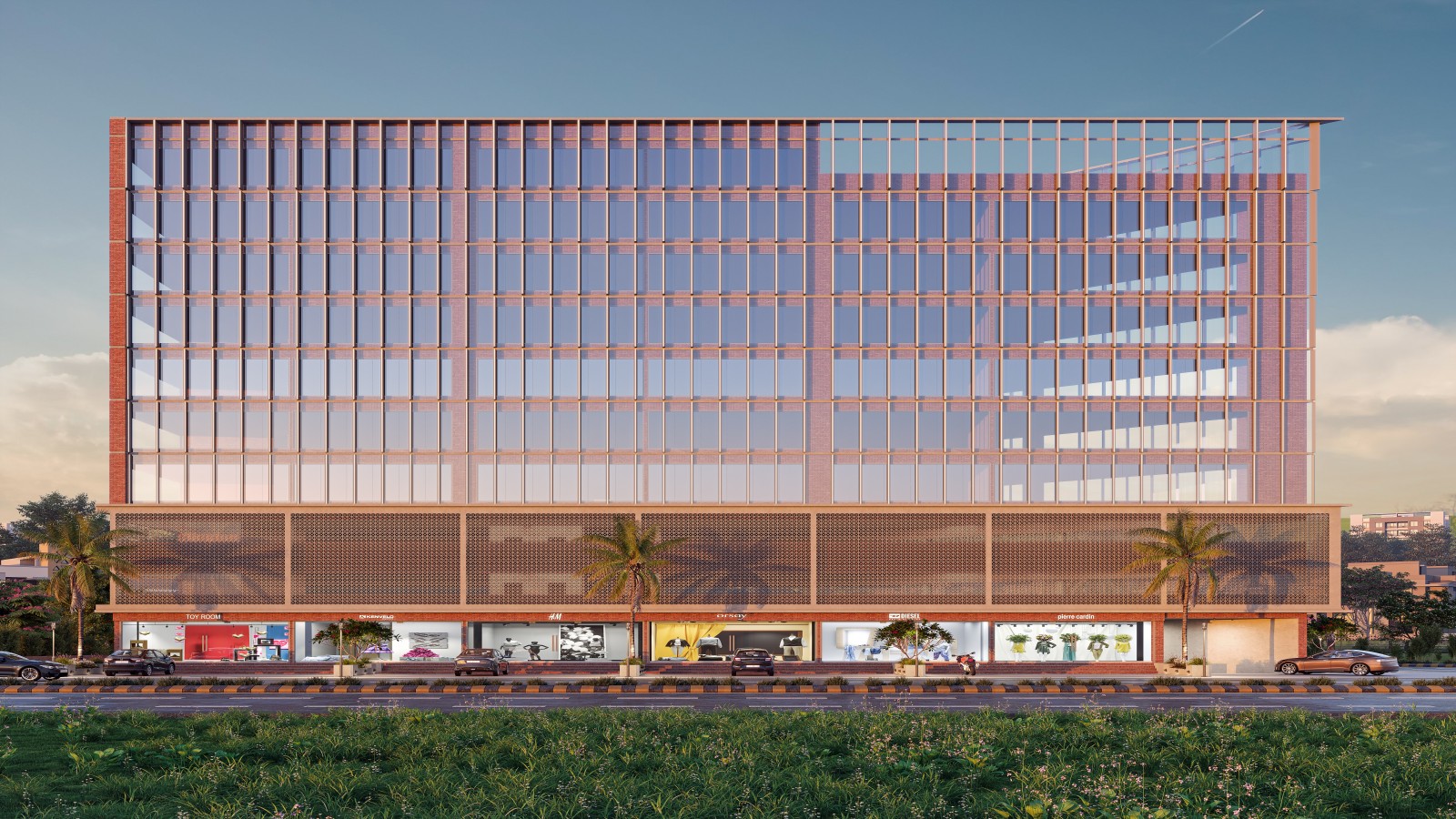 The Alpine Lagoon - Premium Shops & Office spaces with modern amenities in MR 10, Indore, Indore Real Estate